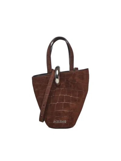 Jacquemus Le Petit Bambola Bag In Brown