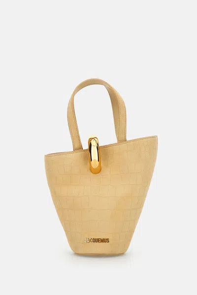 Jacquemus Le Petit Bambola Bag In Sand