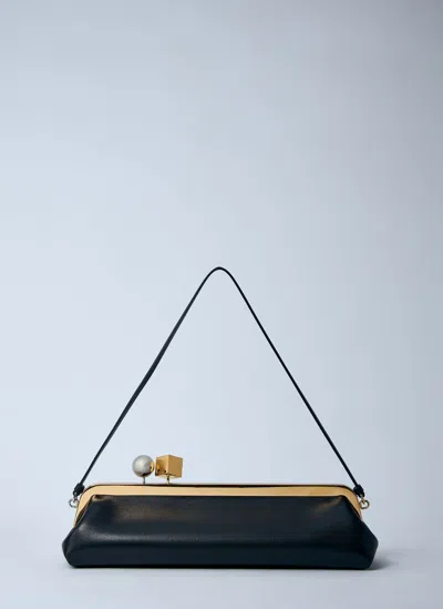 Jacquemus Le Petit Bambola Bucket Bag In Black