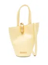 Jacquemus Le Petit Bambola Bucket Bag In Yellow