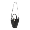 Jacquemus Le Petit Bambola Leather Bag In Black