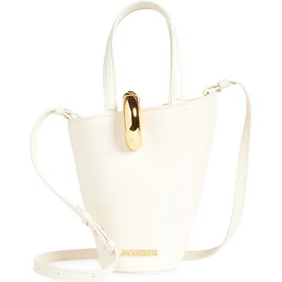 JACQUEMUS JACQUEMUS LE PETIT BAMBOLA LEATHER BUCKET BAG