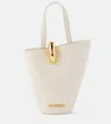 Jacquemus Womens Light Ivory Le Petit Bambola Small Leather Top-handle Bag In Multicolor