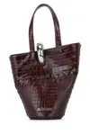 Jacquemus Le Petit Bambola In Midnightbrown
