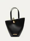 Jacquemus The Mini Bucket Bag Handles In Black