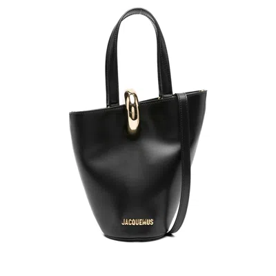 Jacquemus Le Petit Bambola Tote Bag In Black