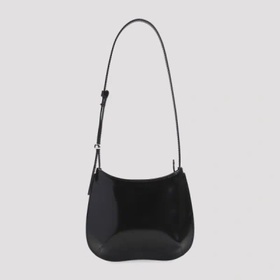 Jacquemus Mini Leather Handbag In Black