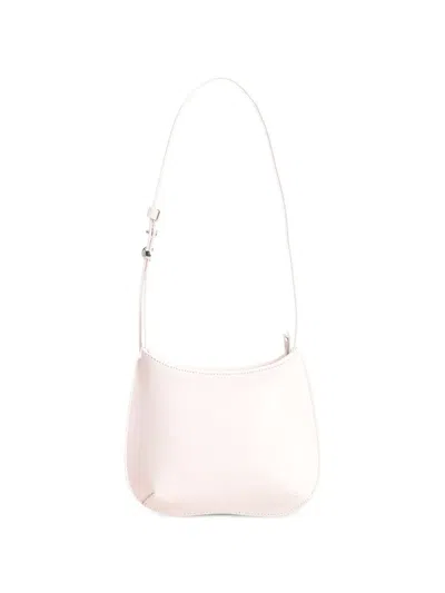 Jacquemus Le Petit Bisou Leather Shoulder Bag In Pink