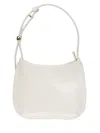 Jacquemus Mini Chic Handbag With Adjustable Strap In White
