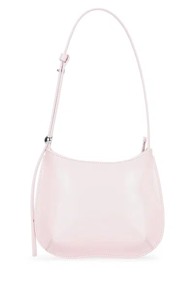 Jacquemus Le Petit Bisou Mini Calf Leather Handbag In Lightpink