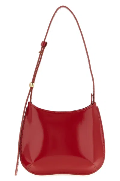 Jacquemus 'le Petit Bisou' Shoulder Bag In Red