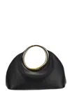 Jacquemus Small Calino Leather Top Handle Bag In Black