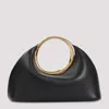Jacquemus Small Calino Leather Top Handle Bag In Black