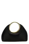 Jacquemus Small Calino Leather Top Handle Bag In Black