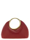 Jacquemus Le Petit Calino Ring Leather Top-handle Bag In Orange