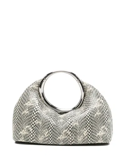 Pre-owned Jacquemus Le Petit Calino Ring-handle Tote Bag In Neutral