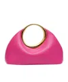Jacquemus Le Porte Calino Leather Top Handle Bag In Pink