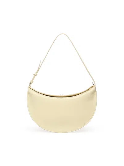 JACQUEMUS LE PETIT CALISSO ROUND LEATHER SHOULDER BAG