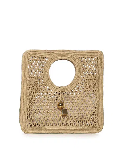 JACQUEMUS LE PETIT CARRE BEACH BAG