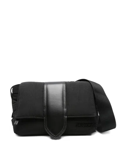 Jacquemus Le Petit Messenger Bambin In Black
