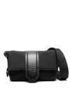Jacquemus Womens La Banane Bambino Woven Belt Bag Black