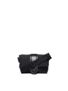 Jacquemus Le Petit Messenger Bambin Bag In Black