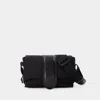 Jacquemus Womens La Banane Bambino Woven Belt Bag Black