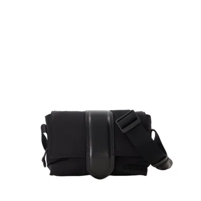 Jacquemus Le Petit Messenger Bambino Crossbody - Cotton - Black