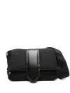Jacquemus Men Le Petit Messenger Crossbody Bag In Black