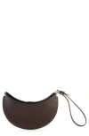 Jacquemus Le Petit Ovalo Leather Clutch