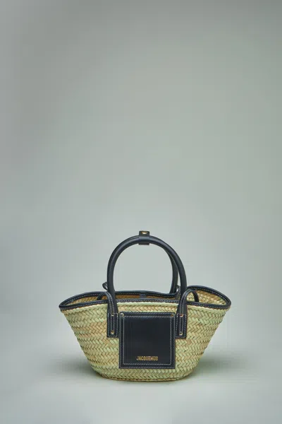 Jacquemus Le Petit Panier Soli In Black