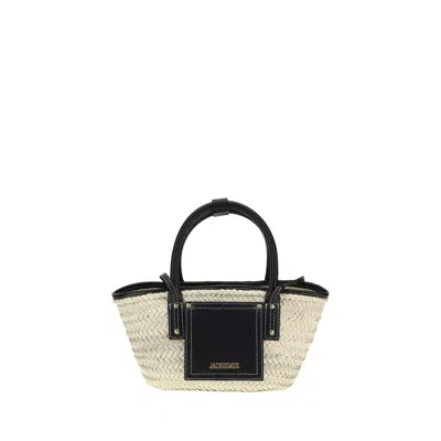 Jacquemus Le Petit Panier Soli Shoulder Bag In Black