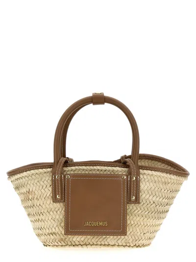 Jacquemus Le Petit Panier Soli Tote Bag Brown