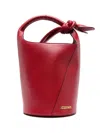 Jacquemus Le Petit Tourni In Red