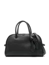 Jacquemus Le Petit Turismo Leather Top Handle Bag In Black