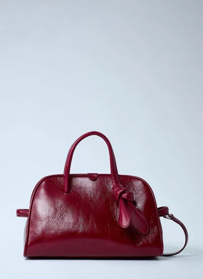 Jacquemus Le Petit Turismo Handbag In Burgundy