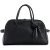 Jacquemus Le Petit Turismo Grain Leather Bag In Black