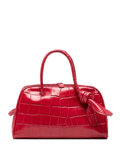 Jacquemus Le Petit Turismo Leather Handbag In Red