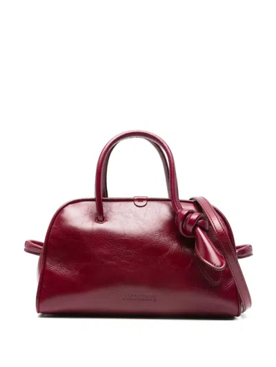 Jacquemus Le Petit Turismo Leather Handbag In White