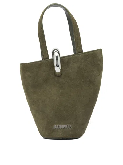 Jacquemus Le Petite Bambola Handbags Green