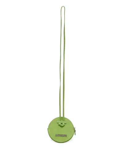 Pre-owned Jacquemus Le Pitchou Coin Purse In Green
