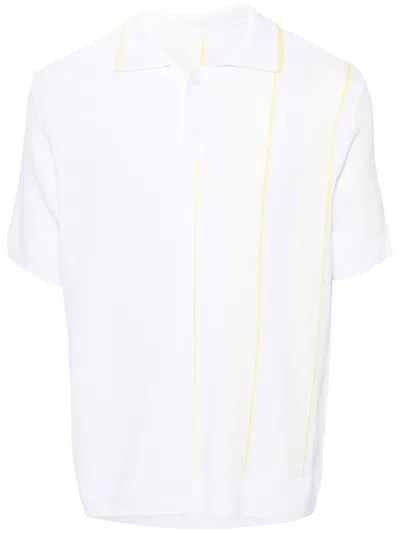 Jacquemus Le Polo Juego Polo Shirt In White