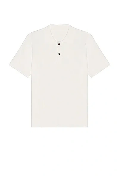 Jacquemus Le Polo Maille In Off White