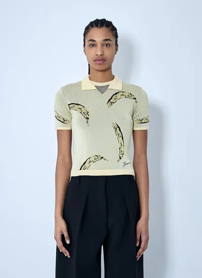 JACQUEMUS LE POLO MARINO SHIRT