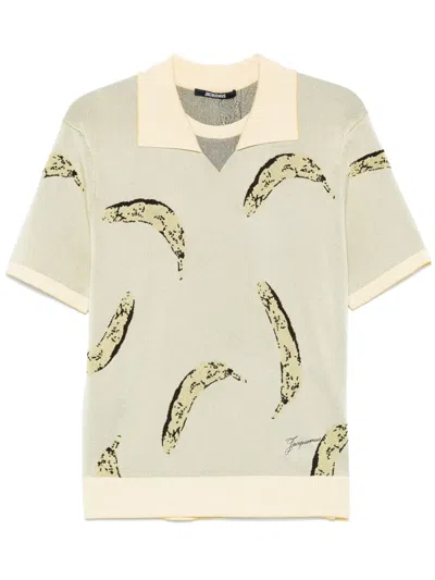 JACQUEMUS LE POLO MARINO TOP