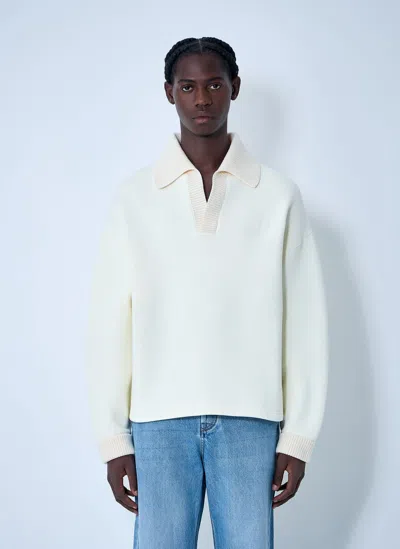 Jacquemus Le Polo Punto In Sand