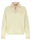 Jacquemus Ribbed Collar Long Sleeves Sweater In Multi