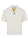 Jacquemus The Scala Polo Shirt In White