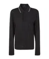 Jacquemus Le Polo Tricot ml In Black