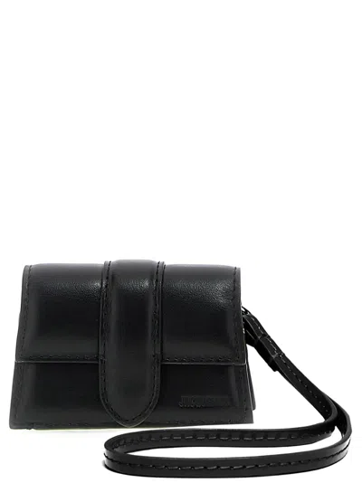 Jacquemus Le Porte Bambino Airpods Case In Black